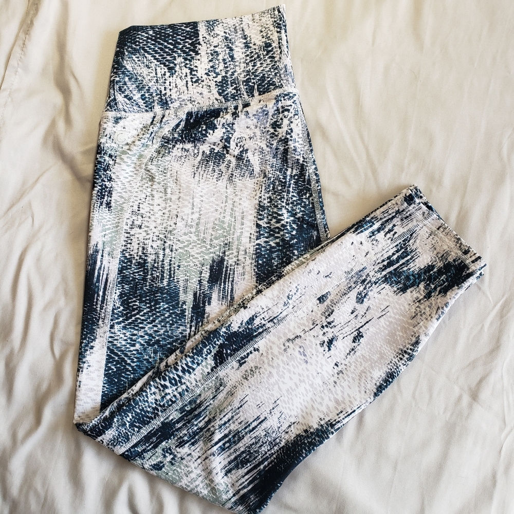 Guru Active Workout Leggings Snakeskin Sz. XL